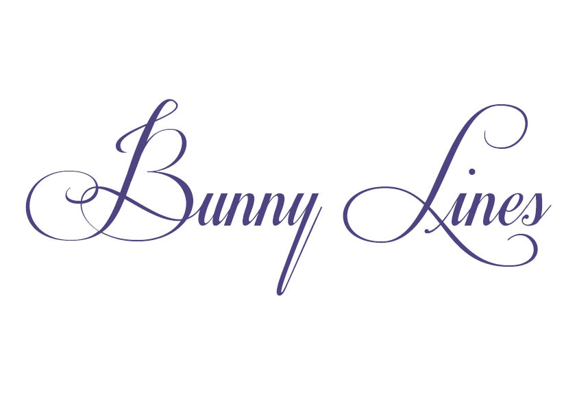 Die Grafik zeigt den Schriftzug „Bunny Lines“.